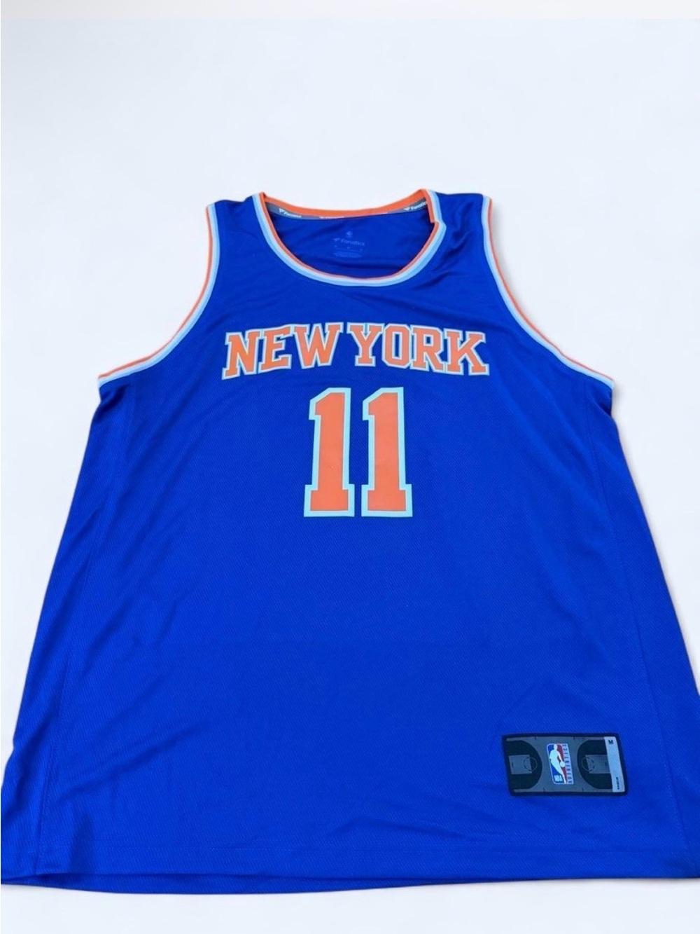 Jalen Brunson #11 New York Knicks NBA Finals Fanatics Jersey Size M